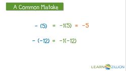 Understanding Negative Signs in Fractions Instructional Video