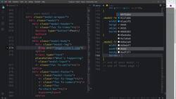 Frontend Web Development Bootcamp - Build a Twitter Clone - Styling of Post Modal - Part 2 Instructional Video