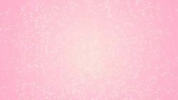 Abstract light pink colored looped background. Explosion little stars particular. Stock Footage