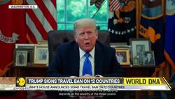 Trump travel ban: White House announces signs travel ban on 12 countries News Clip