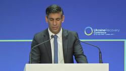 Rishi Sunak speaks at the Ukraine Recovery Conference News Clip