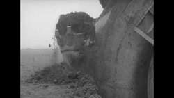 World's largest excavator is put to work in West Germany News Clip