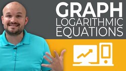 How to graph the logarithmic functions Instructional Video