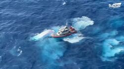 How US Coast Guard Rescues Tiny Boats Stuck in Frozen Waters Instructional Video