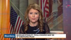 Tesla Stock Could Be at 'Emerging Peak,' Morgan Stanley Says News Clip