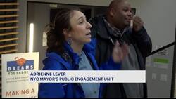 NYC Public Engagement Unit teaching New Yorkers to fight against unlawful evicitons News Clip
