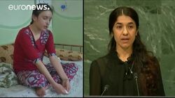 Yazidi IS survivors win EU’s rights prize News Clip