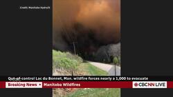 Growing wildfires in eastern Manitoba trigger evacuation orders News Clip