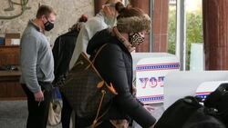 CLEAN : Early voting underway in battleground state Wisconsin News Clip