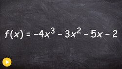 Learn how to determine the number of imaginary,real positive &real negative zeros of a polynomial Instructional Video