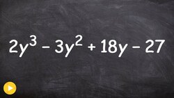 The easy way to factor a polynomial with four terms grouping Instructional Video