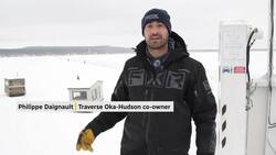 The Hudson-Oka ice bridge is opening — but a warming climate is making that harder to do News Clip