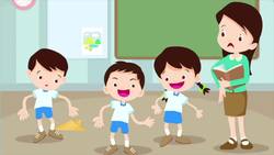 Chinese Lesson | Classroom Rules in a Song Instructional Video