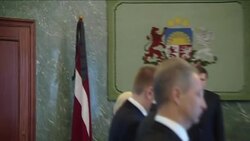 CLEAN : Latvian ministers minute of silence after News Clip