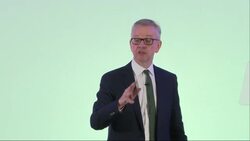 Michael Gove speaking at leadership bid launch News Clip