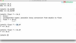 Java Programming for Complete Beginners - Java 16 - Step 04 - Java Floating Point Data Types - Casting, Conversion, and Accuracy Instructional Video
