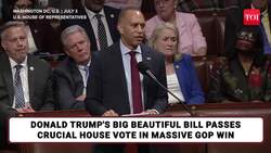 BREAKING: Trump To Sign Big Beautiful Bill On July 4; Watch Jeffries Stalling Vote For 8.45 Hours News Clip