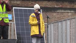 Greta Thunberg addresses Bristol climate change rally News Clip