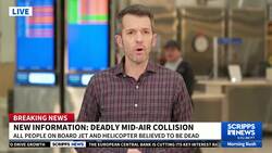 DC Fire: 'We don't believe there are any survivors' after helicopter collides with passenger jet News Clip