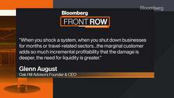 Why Glenn August Says Oak Hill Can Make 15% Returns News Clip