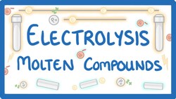 GCSE Chemistry - Electrolysis Part 1 - Basics and Molten Compounds #40 Instructional Video
