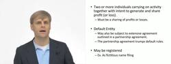Forming a General Partnership Instructional Video