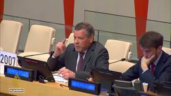 UN: Belarus faces Slovenia in bid for rotating seat News Clip