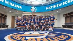 Grieving kids meet with New York Islanders player to share a special moment News Clip