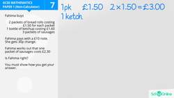 GCSE Secondary Maths Age 13-17 - Number: Money - Problem - Explained Instructional Video