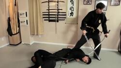 How to Defend against 2 Attackers with 2 Swords in Ninjutsu Instructional Video