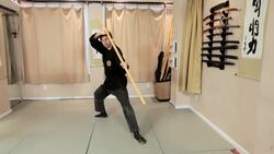 How to Do Bojutsu Kamae Basic Ninjutsu Postures Instructional Video