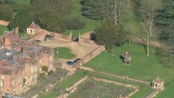 Aerial views of Chequers News Clip