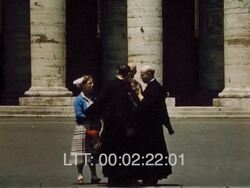Roman Sunday. Stock Footage