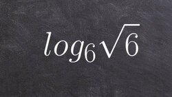 How To Evaluate a Logarithm To a Square Root of a Number Without a Calculator Instructional Video