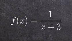 Find the domain of the reciprocal function Instructional Video