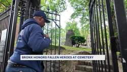 Flag-laying ceremony held at historic West Farms Soldiers Cemetery News Clip