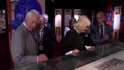 The Prince of Wales and The Duchess of Cornwall visit The Republic of Ireland News Clip
