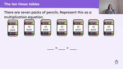Represent the 10 times table in different ways Instructional Video