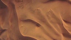 The Gobi Desert: A Drone's Eye View of a Tranquil Desert Landscape Stock Footage