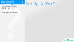 GCSE Secondary Maths Age 13-17 - Algebra: Algebra - Explained Instructional Video