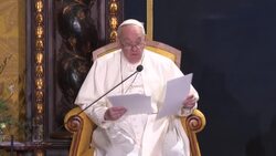 CLEAN : Pope calls for 'broad-based' response to migrant crises News Clip
