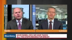 Akzo Nobel CEO Sees 'Dire Need' for Some Certainty on Brexit News Clip