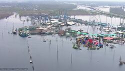 New Orleans' Ghostly Amusement Park: Echoes of Katrina Stock Footage