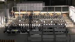 Vote counting begins at London's Kensington Olympia conference centre News Clip