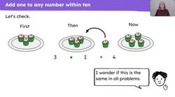 Add and subtract one from any number Instructional Video