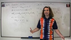 #18 Mechanics Multiple Choice Solutions - AP Physics C 1998 Released Exam Instructional Video