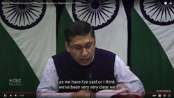 'No specific information' shared by Canada on killing allegations, Indian official says News Clip