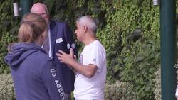 Sadiq Khan meets with key workers at Wimbledon for a game of tennis News Clip