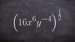 Learn how to use the power rule with fractional powers then simplify Instructional Video