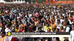 Rekha Gupta sworn in as Chief Minister of Delhi along with six cabinet members Instructional Video